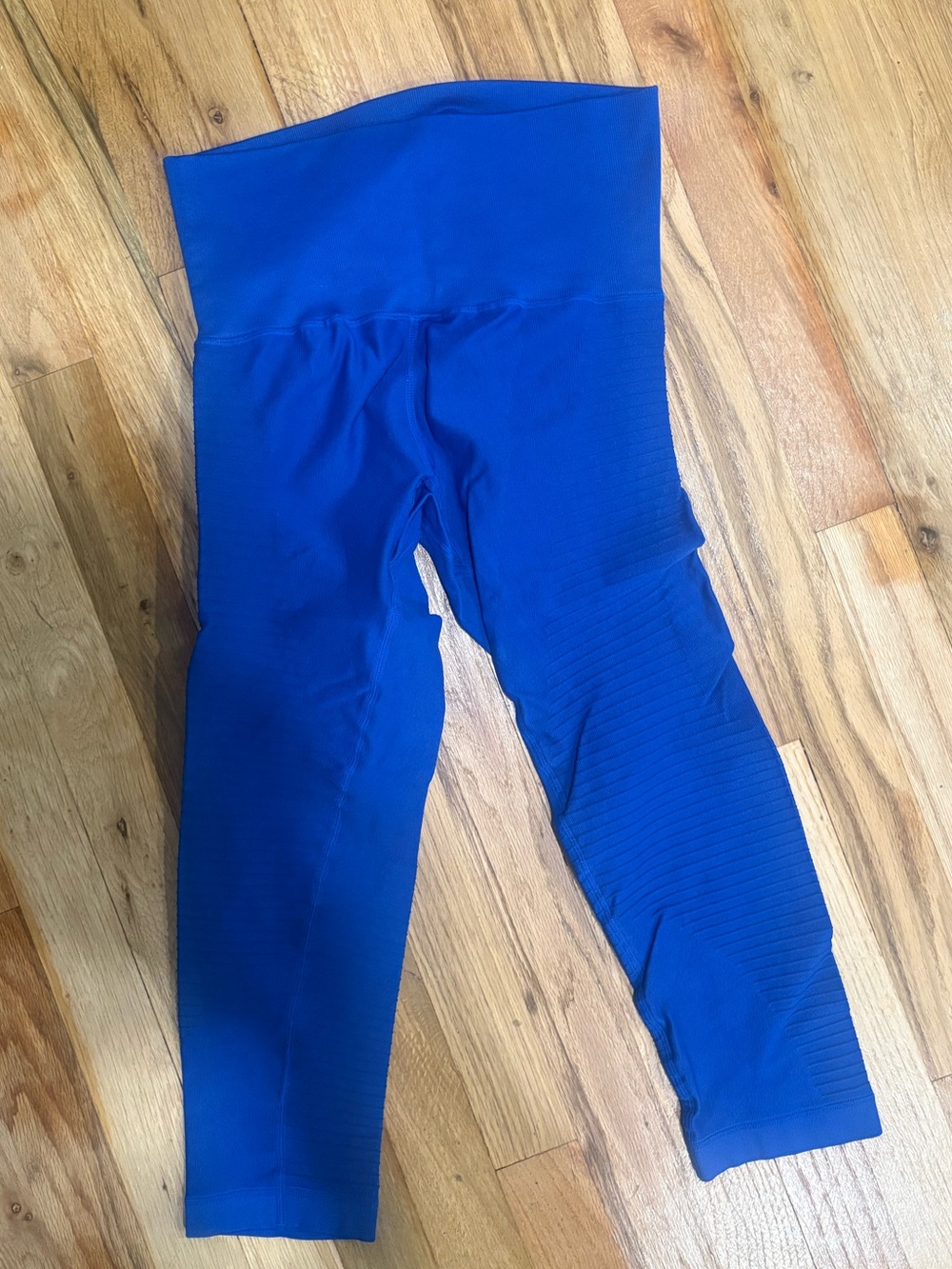 High-Waist Performance Leggings in Cobalt Blue